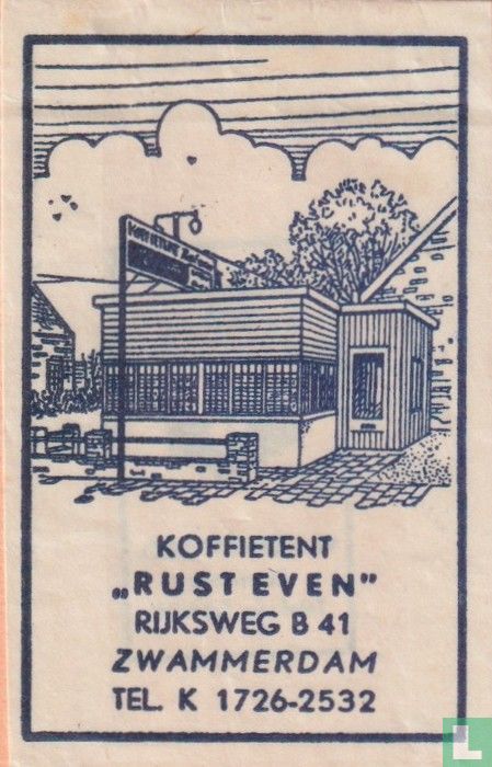 Koffietent "Rust Even"