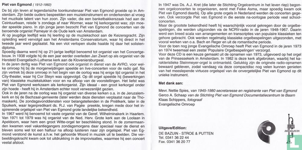 Populaire orgelbespeling  (2)