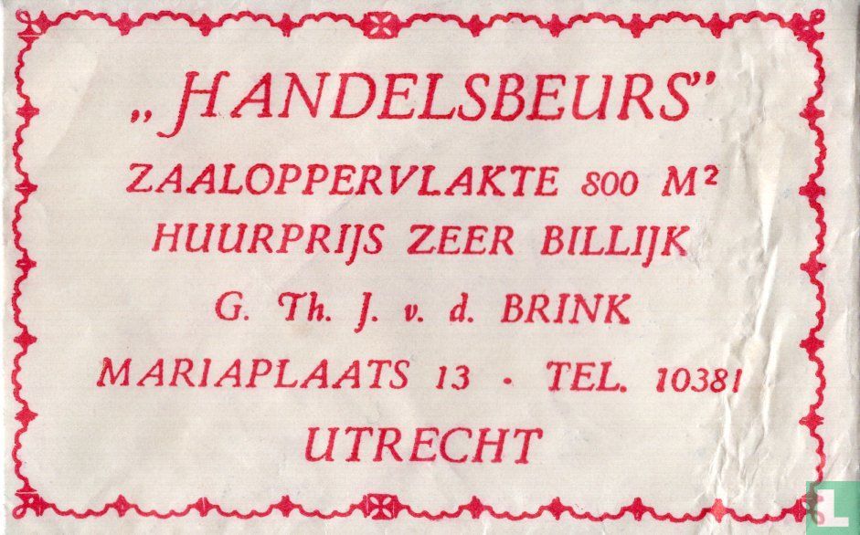 "Handelsbeurs"