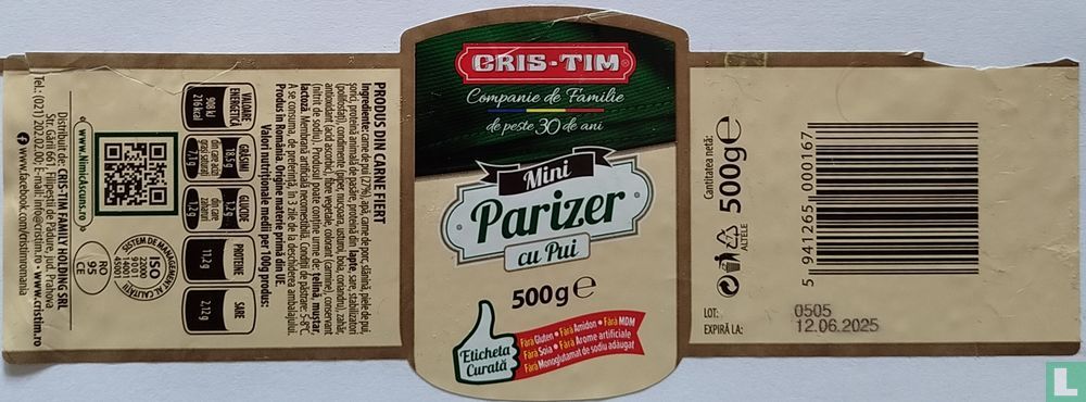Cris-Tim - Hähnchen Pastinake