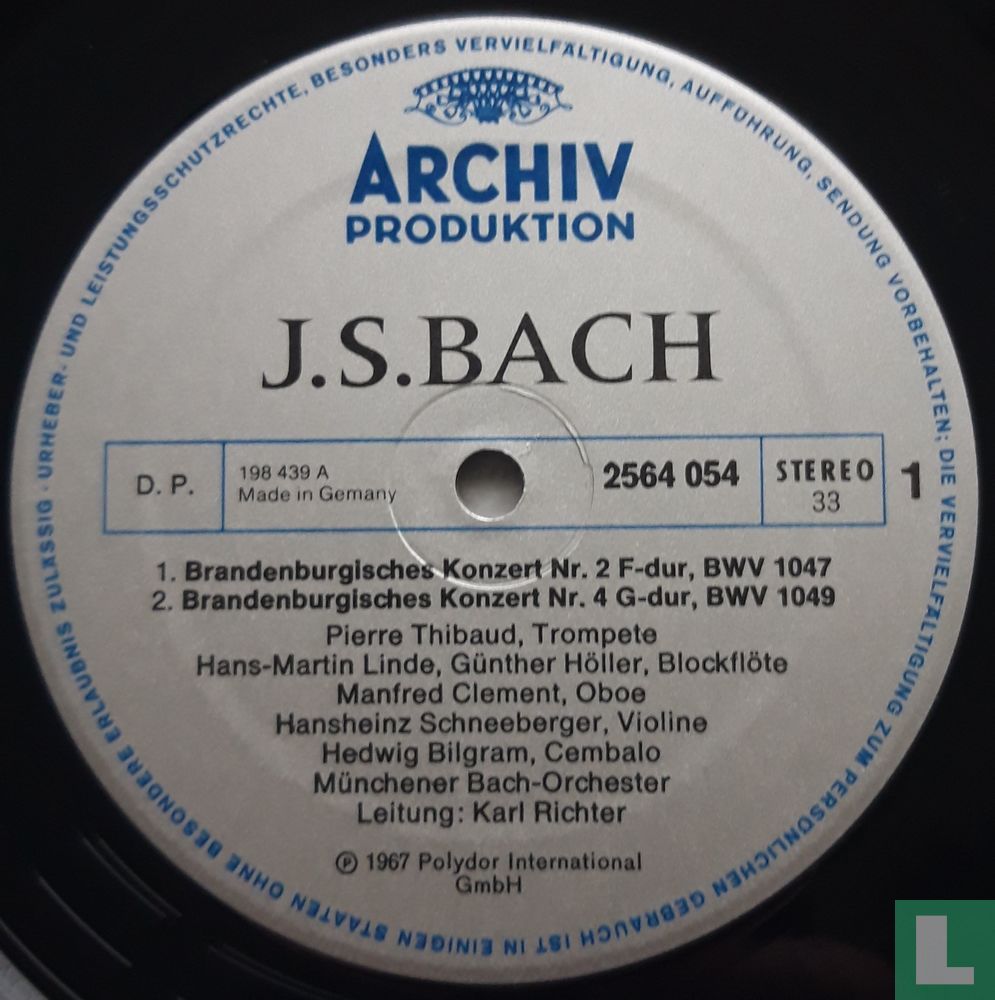 J.S. Bach: Konzerte