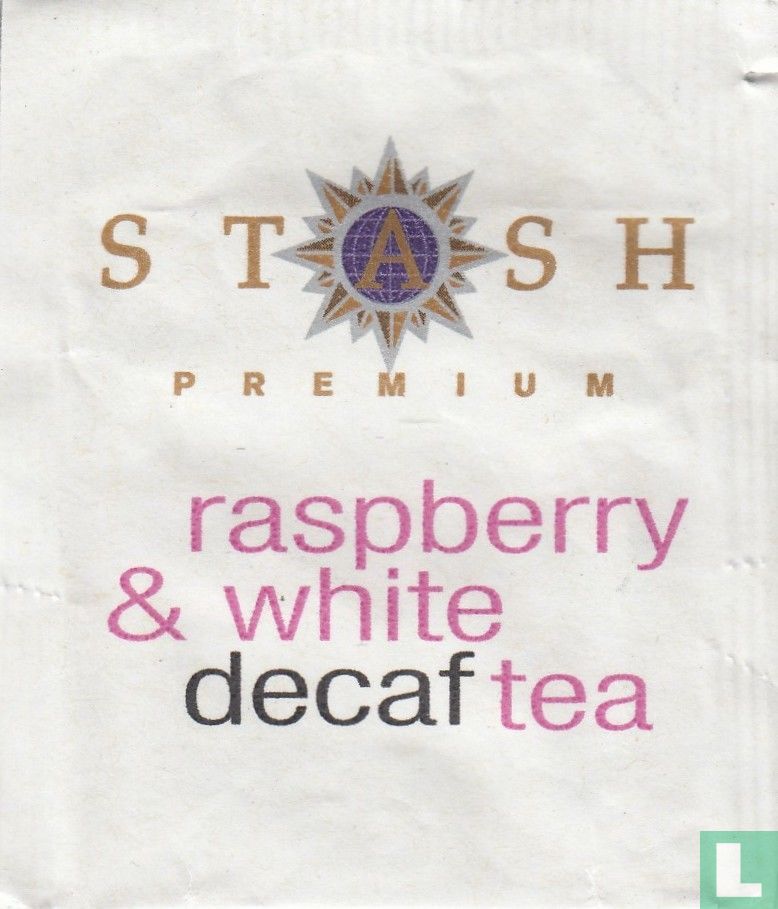 raspberry & white decaf tea