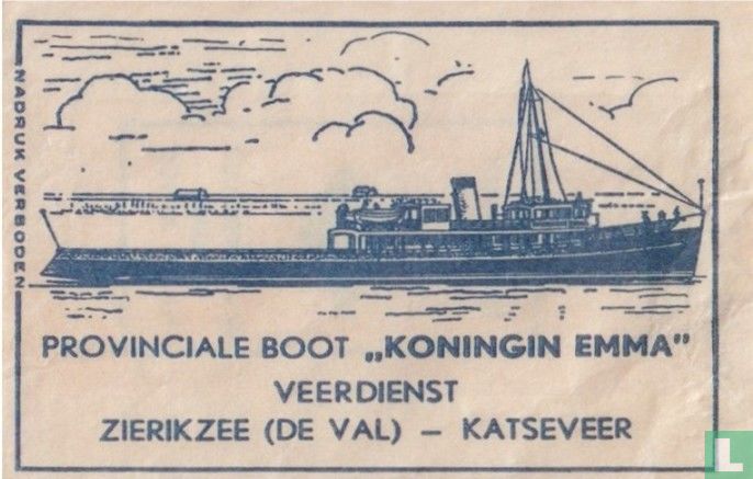 Provinciale Boot "Koningin Emma"