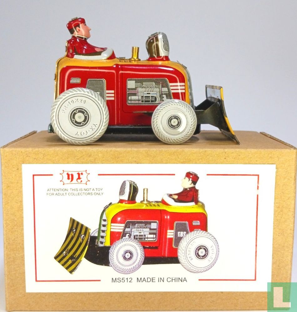 Tractor met schuif