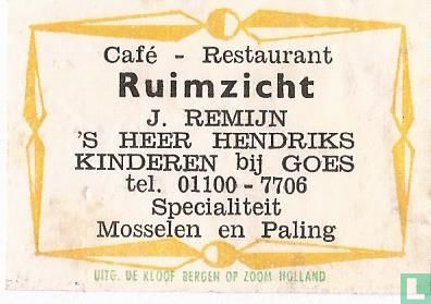 Café - Restaurant Ruimzicht