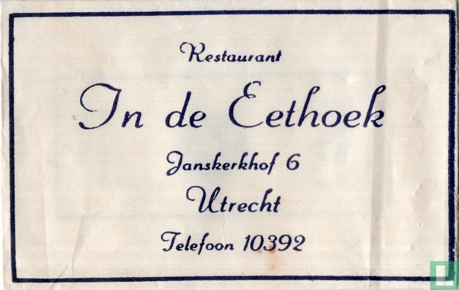 Restaurant In de Eethoek