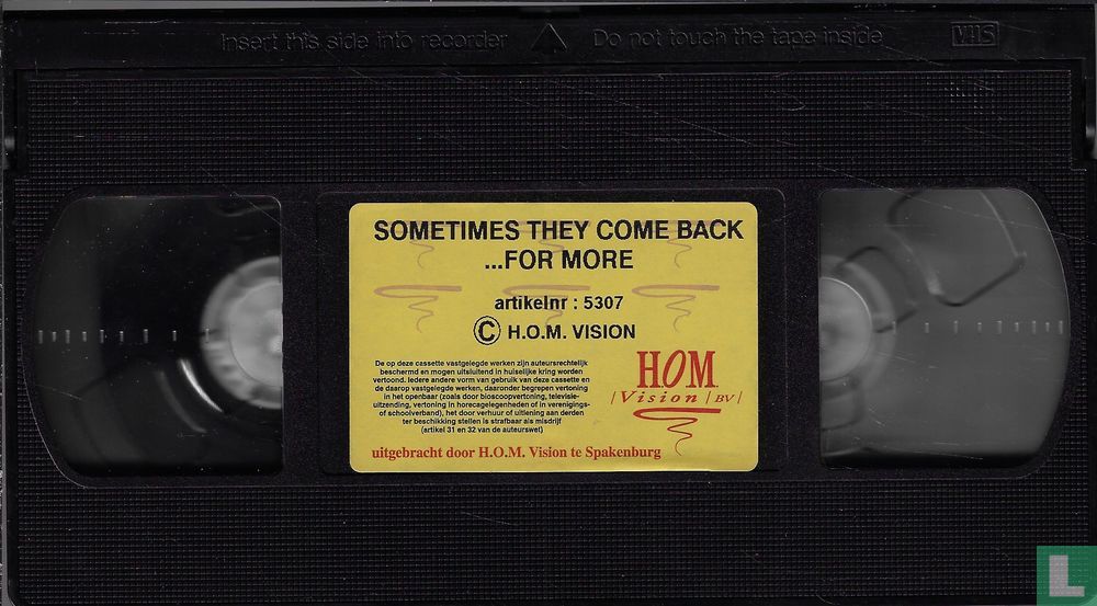 Sometimes They Come Back... For More