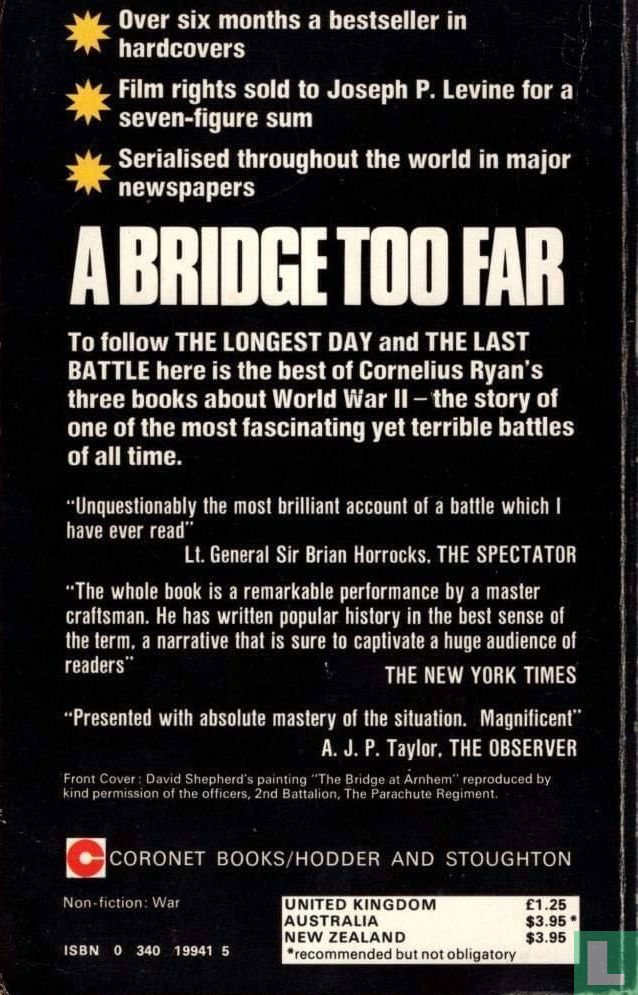 A Bridge Too Far