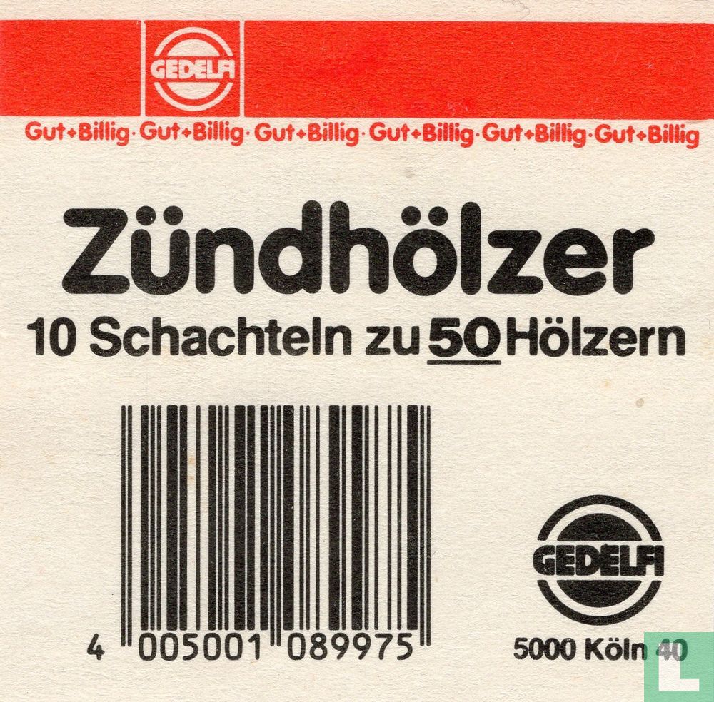 Gedelfi Zündhölzer
