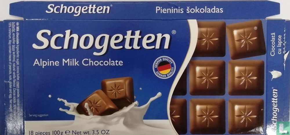 Schogetten Alpenmelkchocolade