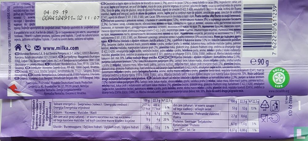 Milka Triple Choco Cacao