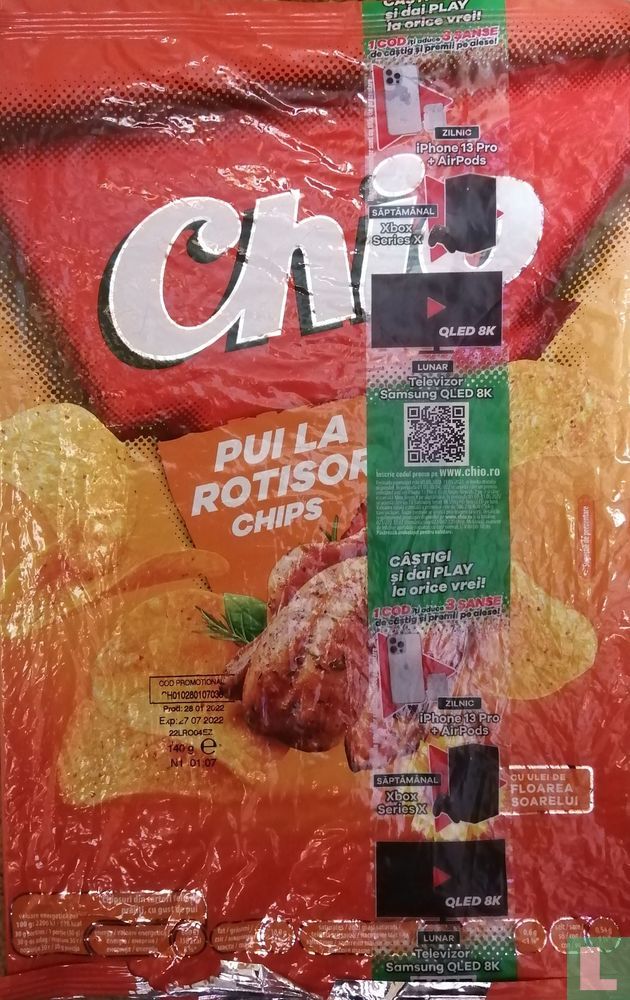 Chio - Chips de poulet rôti