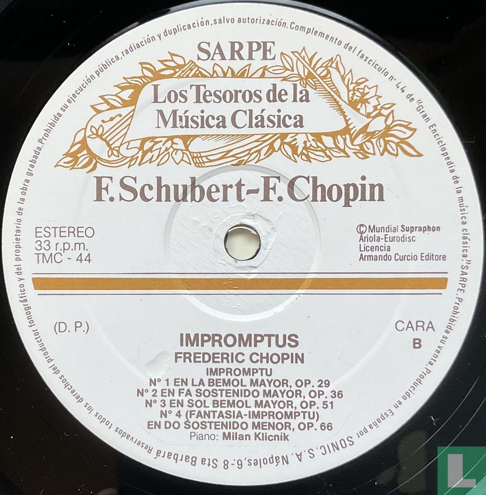 Schubert/Chopin: Impromptus