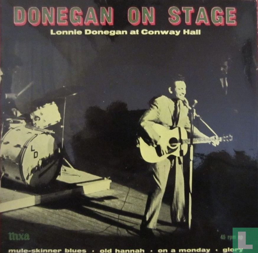 Donegan on Stage