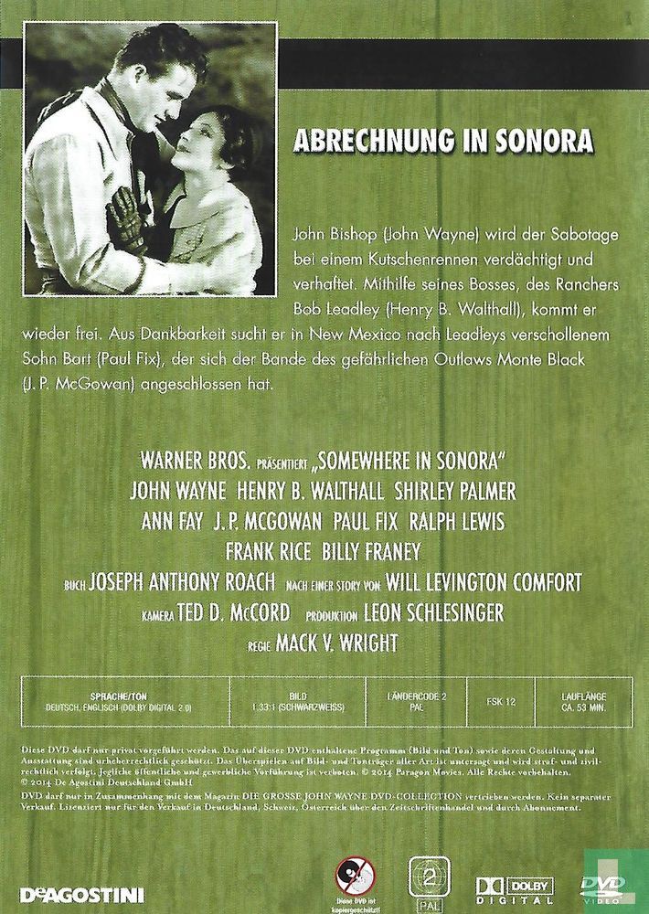 Abrechnung in Sonora