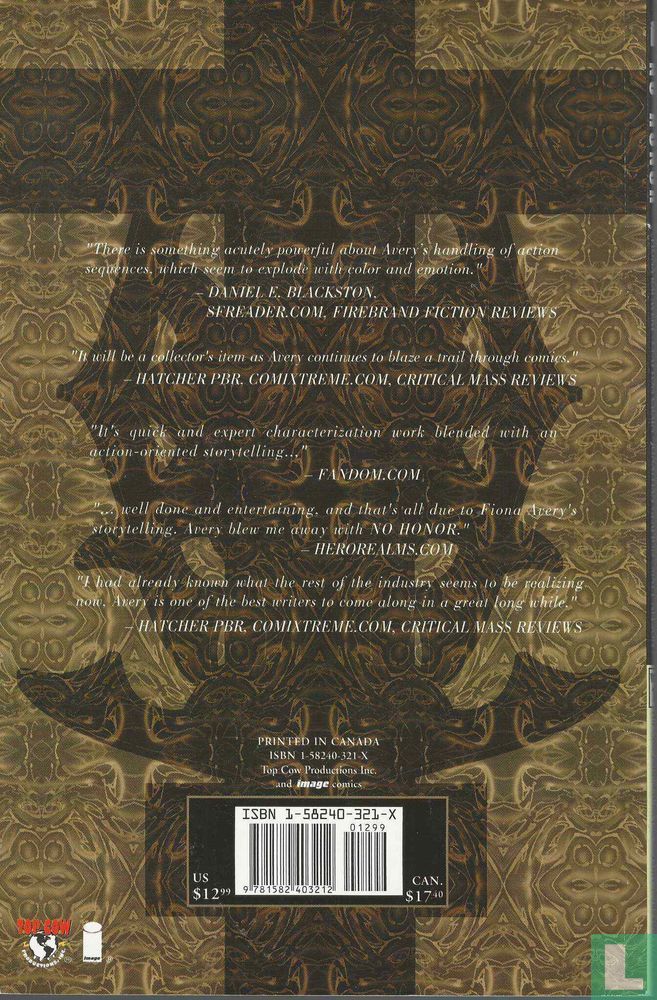 No Honor: Vol 1