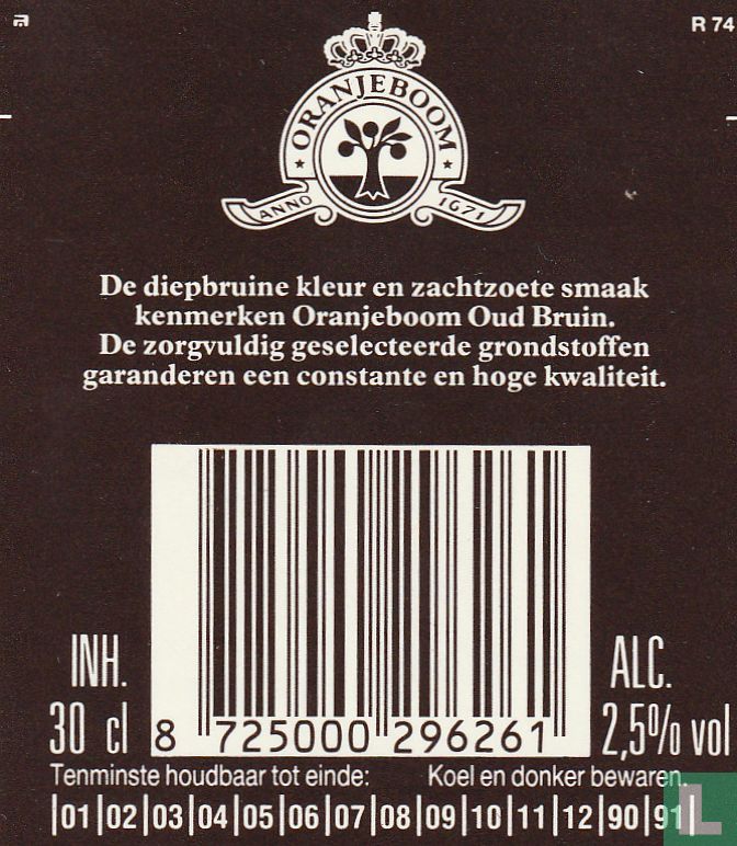 Oranjeboom Oud Bruin