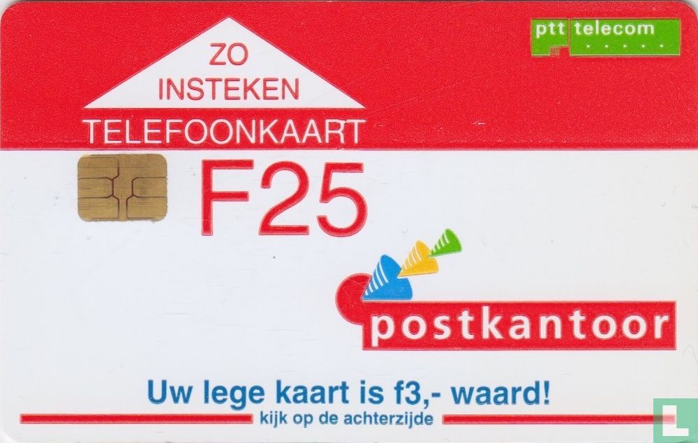 Postkantoor statiegeldkaart
