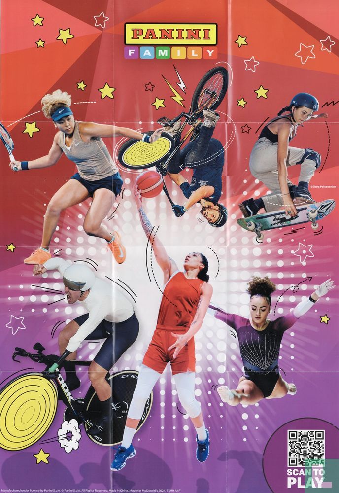 Olympic Games Paris 2024 - Poster 01 (TSHH A4F) (2024) - McDonald's ...