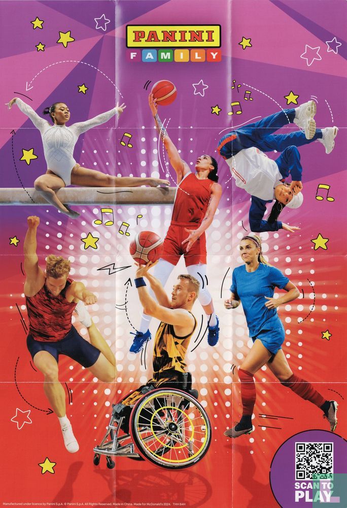 Olympic Games Paris 2024 - Poster 03 (THH B4H) (2024) - McDonald's ...