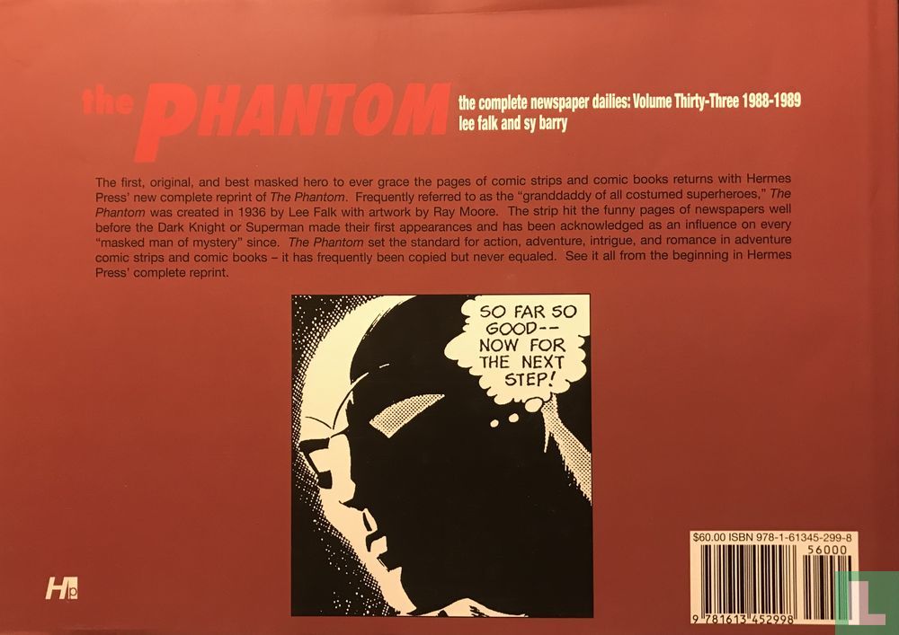 The Phantom 1988-1989 33 HC (2024) - The Phantom - LastDodo