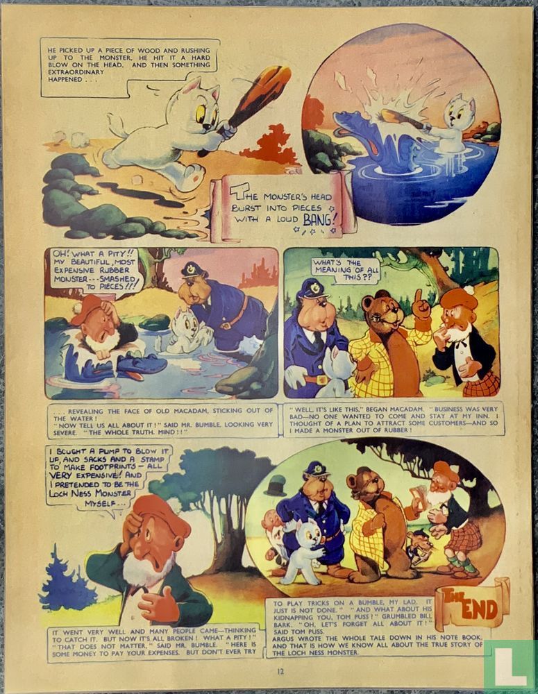 Tom Puss Comics