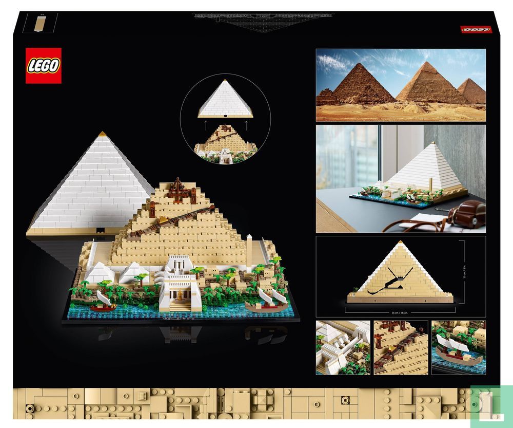 Lego 21058 Great Pyramid of Giza (2022) - LEGO - LastDodo