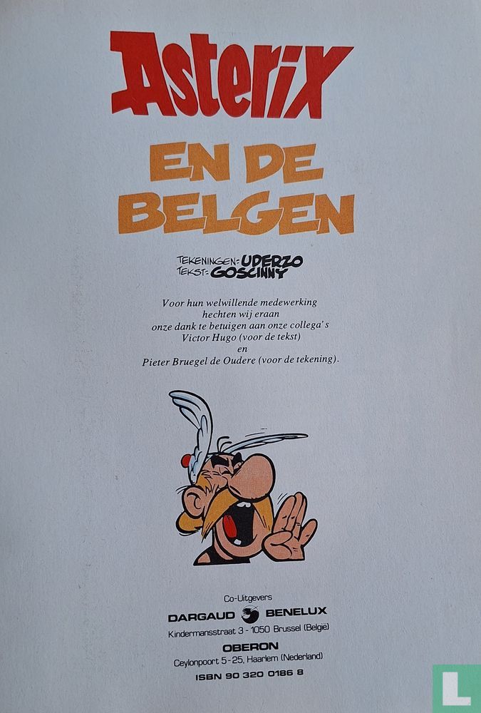 Asterix en de Belgen