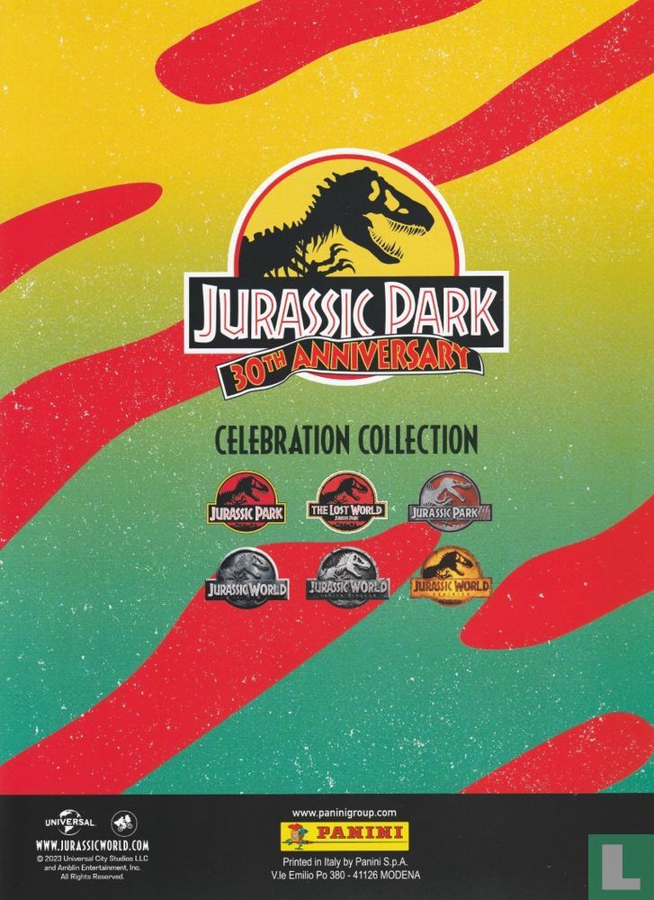 Jurassic Park 30th anniversary (2023) - Celebration collection ...