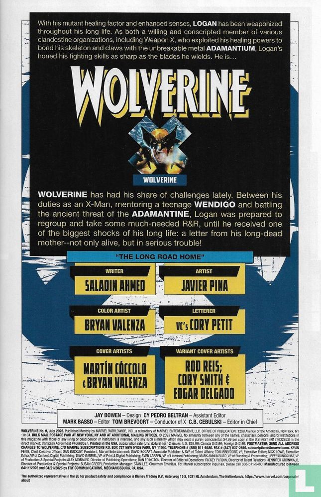 Wolverine 9