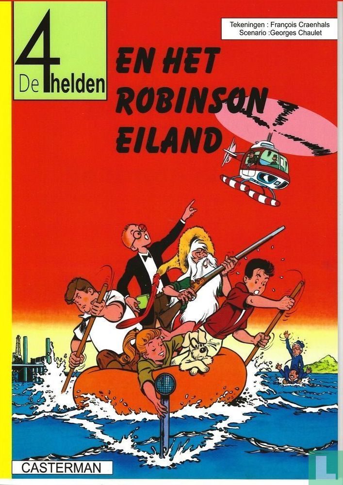 De 4 helden en het Robinson eiland
