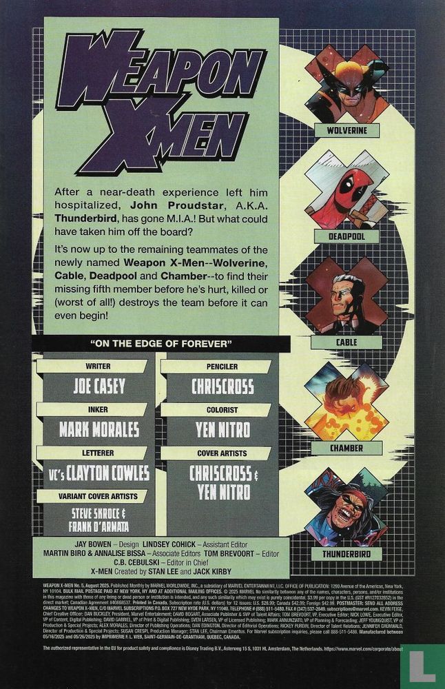 Weapon X-Men 5