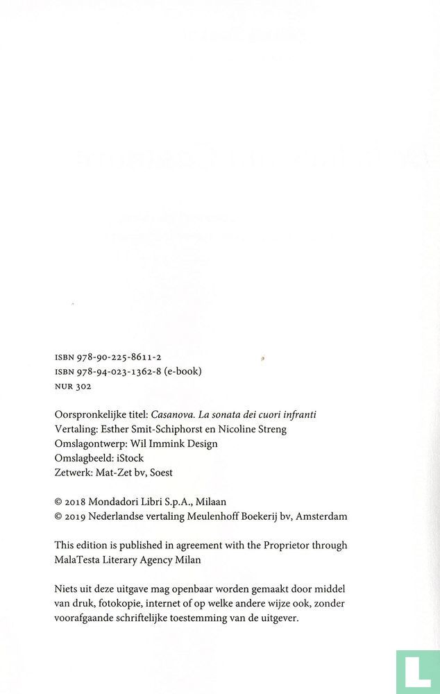 De liefdes van Casanova
