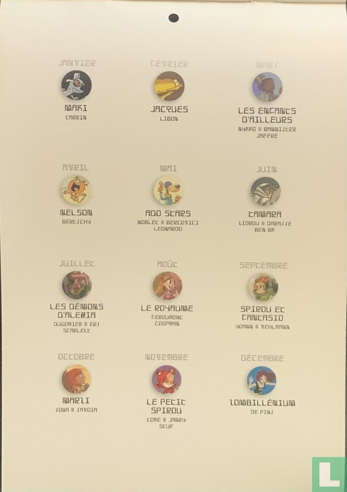 Calendrier 2010