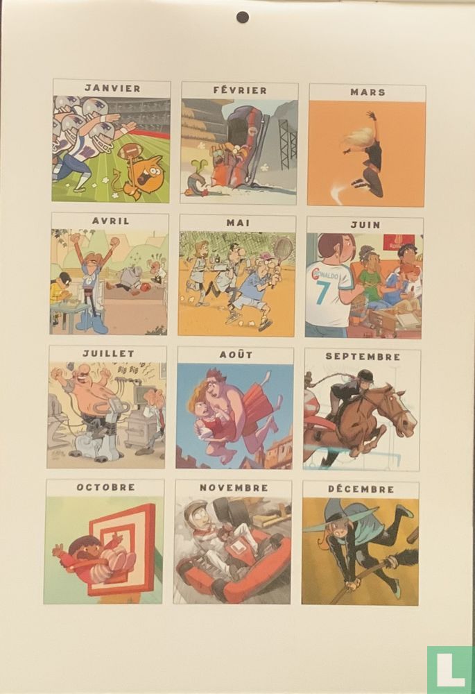 Calendrier 2018