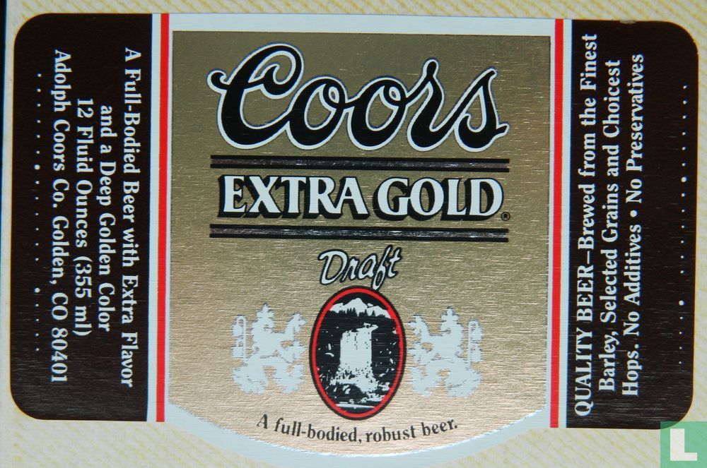 Coors Extra Gold