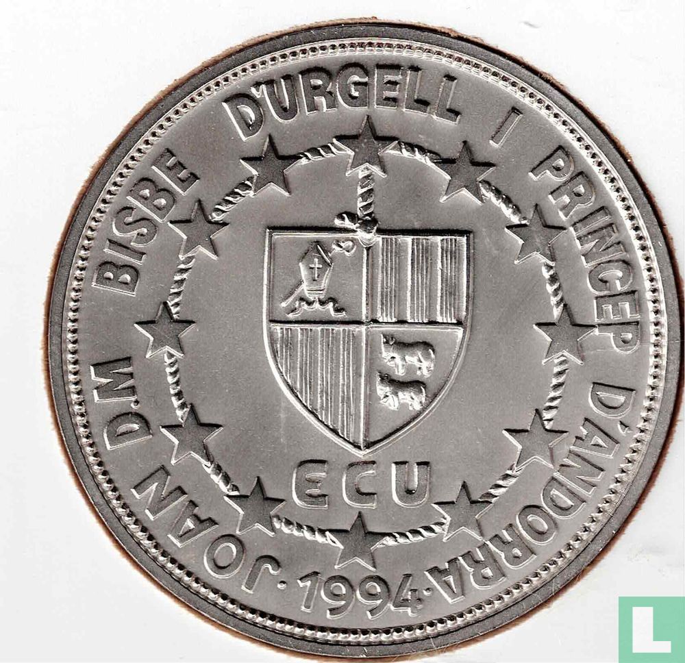 Andorra 50 diner 1994 "1e verjaardag van de grondwet van Andorra"