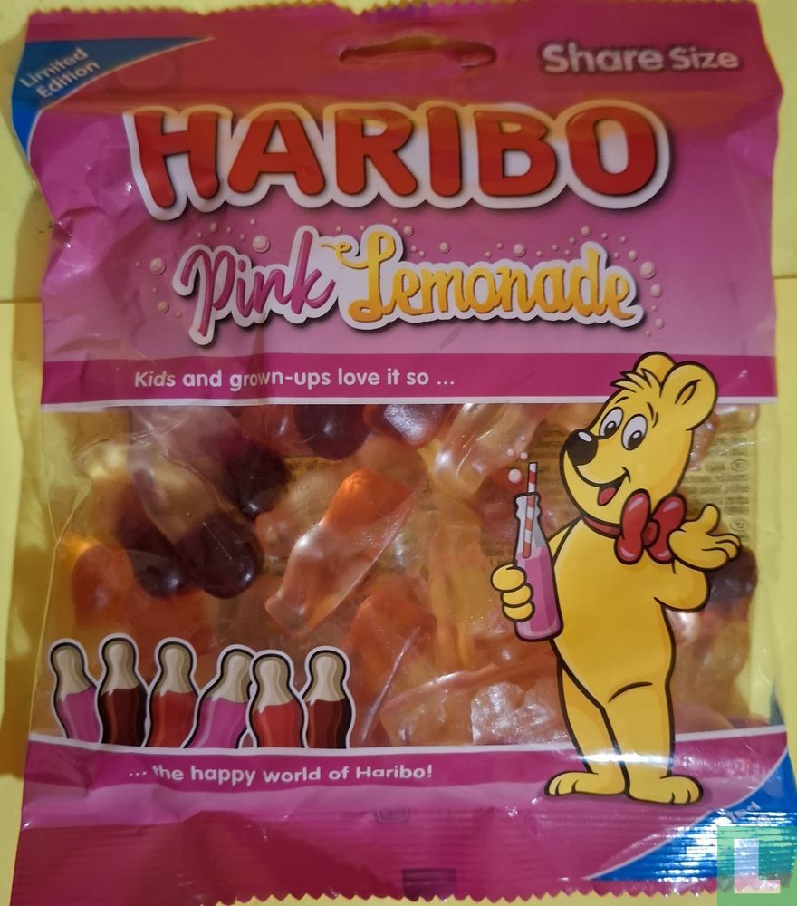 Limonade rose Haribo