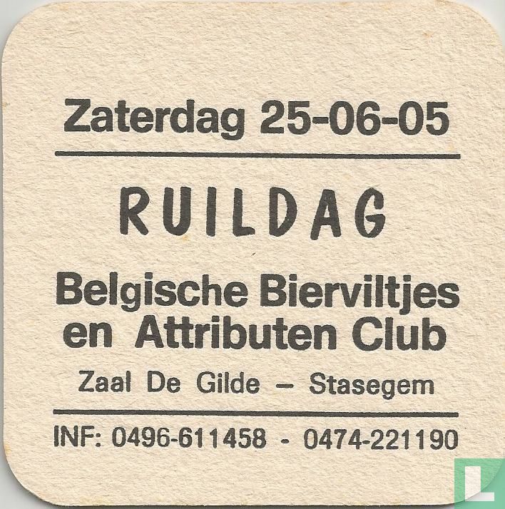 Ruildag Belgische bierviltjes en attributenclub