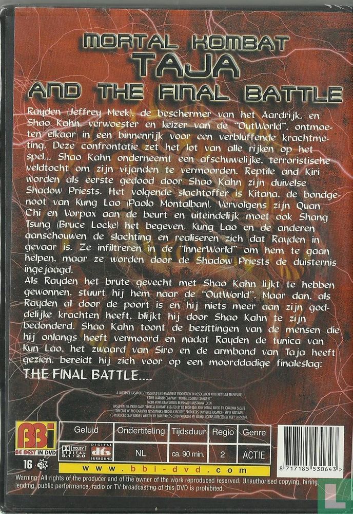 Mortal Kombat: Taja and the Final Battle