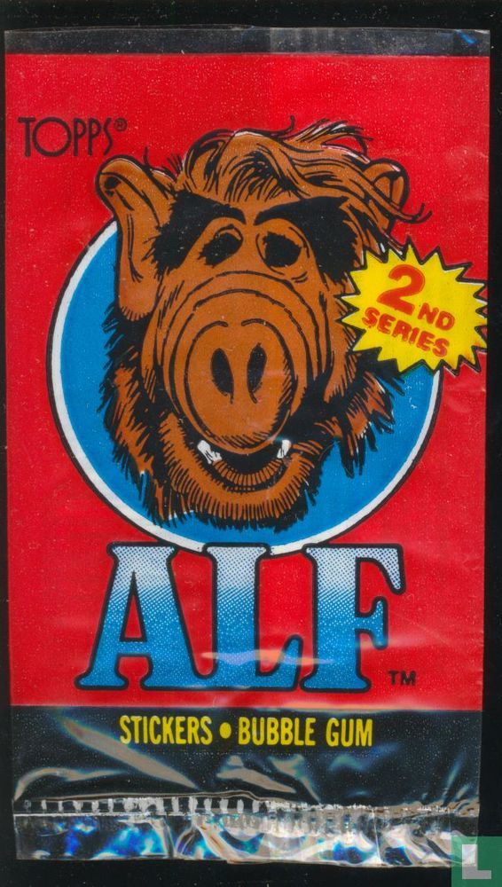 TOPPS ALF 2nd SERIES pack wrapper