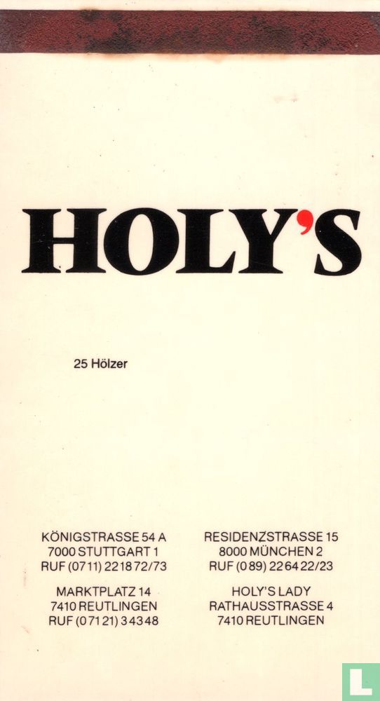 Holy's  