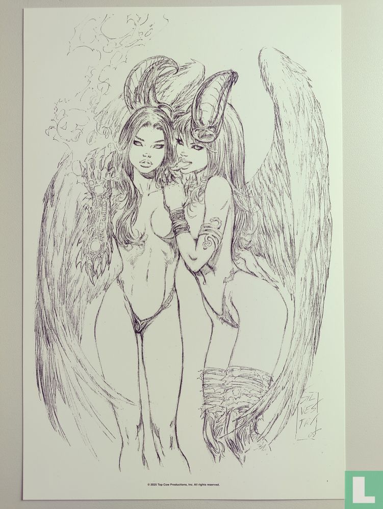 Witchblade Complete Collection Volume 4 Kickstarter Mini Print