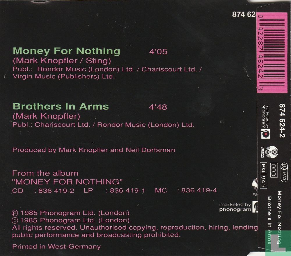 Money for Nothing