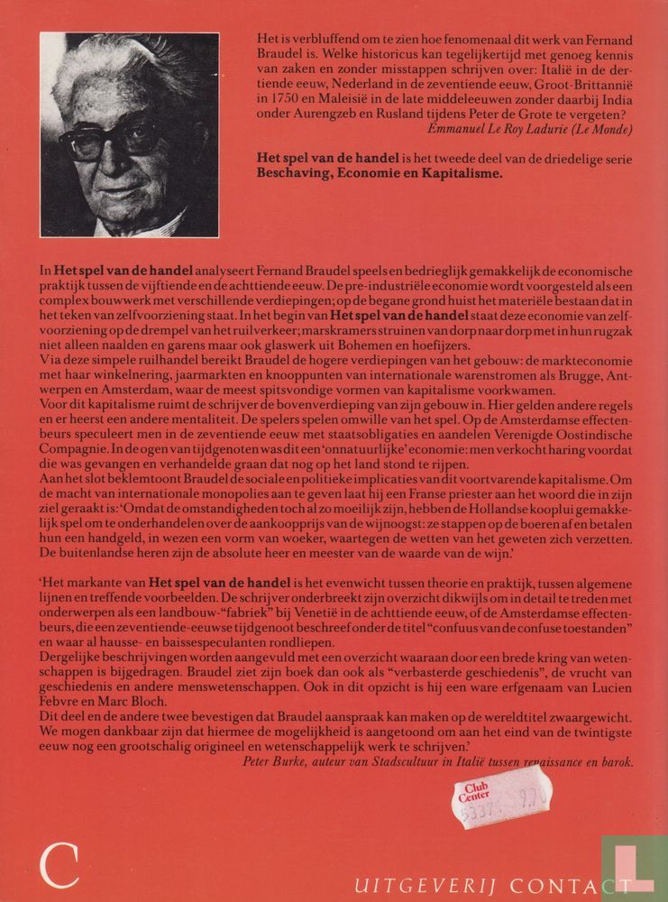 Het spel van de handel