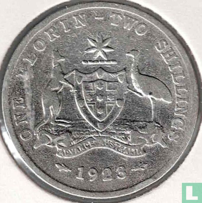 Australia 1 florin 1923