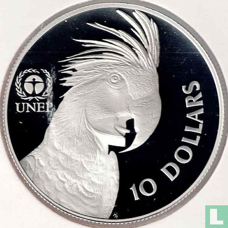 Australien 10 Dollar 1993 (PP - Typ 2) "Palmkakadu"