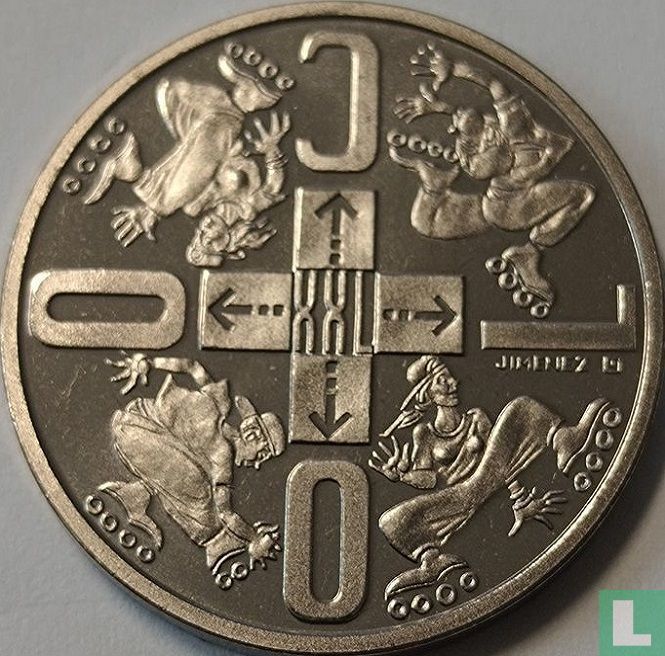 Nederland 1 ECU 1997 "Jeugdtrends" (koper-nikkel)