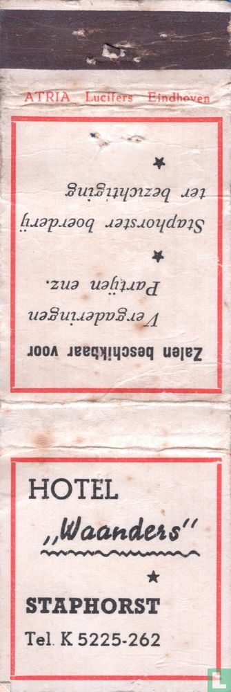Waanders; Hotel 