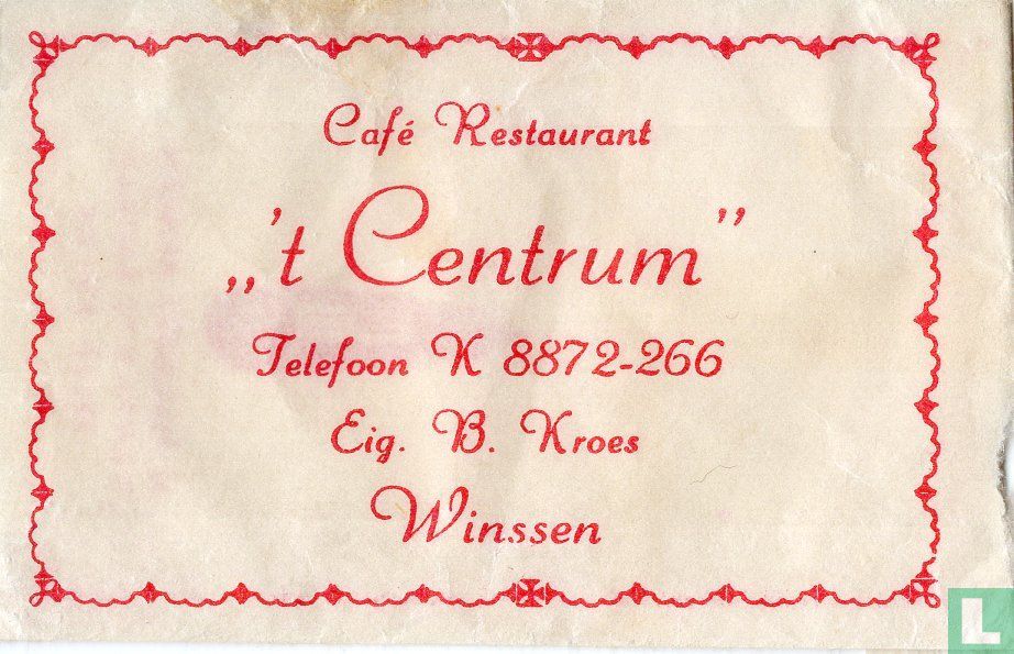 Café Restaurant " 't Centrum"